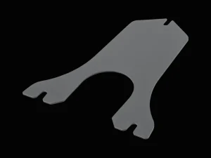 Trek 2023 Fetch+ 4 Cargo Box Lower Steerer Column Cover