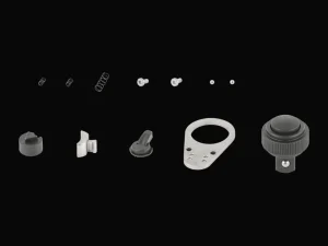 Unior 1/2" Reversible Ratchet Spare Parts